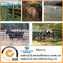 metal tubular gado / vaca / trilhos de cerca de cavalo galvanized cattle cattle fence panel